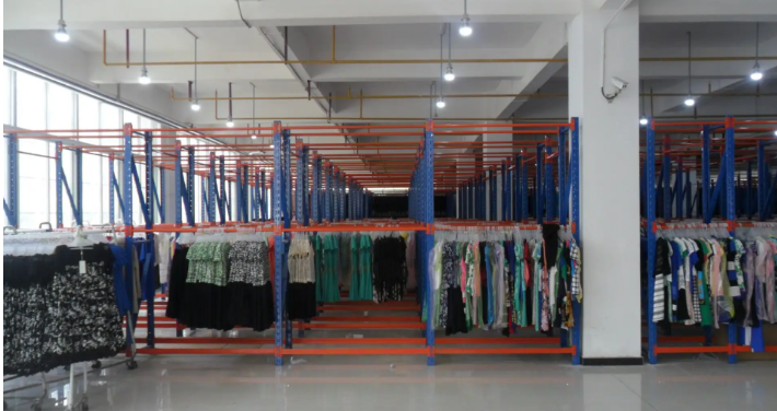 货架应用于服装行业